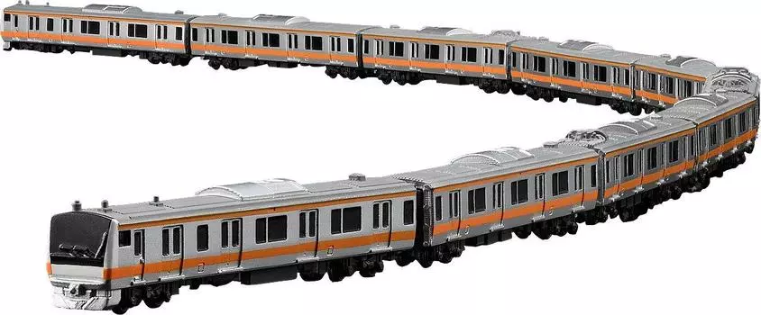 figma E233 series train Chuo Line rapid ABS painted movable figure non-scale