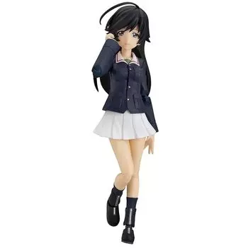 figma Girls & Panzer Isuzu Hana non-scale Made of ABS&ATBC-PVC Painted movable figure