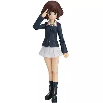Figma Girls & Panzer Юкари Акияма (немасштабированная подвижная фигура, окрашенная из АБС и ПВХ)