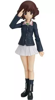 figma Girls Panzer Yukari Akiyama painted movable & (non-scale ABS&PVC figure)