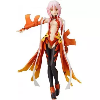 Figma Guilty Crown Inori Non Scale ABS ПВХ Подвижная фигурка с покрытием