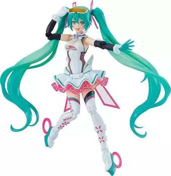 figma Hatsune Miku GT Project Racing Miku окрашенная подвижная фигурка 2021ver. Немасштабируемый АБС и ПВХ