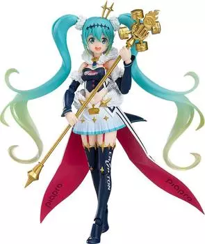 figma Hatsune Miku GT Project Racing Miku окрашенная подвижная фигурка 2018ver. Немасштабируемый АБС и ПВХ