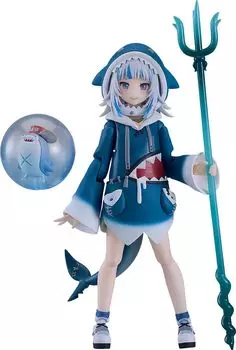 figma Hololive Production Гауру Гура немасштабная пластиковая окрашенная подвижная фигурка