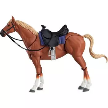 figma horse ver.2 [каштановый] немасштабная пластиковая окрашенная подвижная фигурка