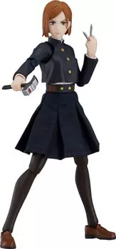 Figma Jujutsu Kaisen Kugisaki Nobara Немасштабная раскрашенная пластиковая подвижная фигурка
