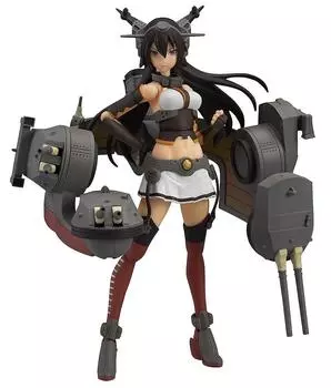 figma Kantai Collection Нагато окрашенная подвижная фигурка -KanColle- немасштабная ABS&ATBC-ПВХ чёрный