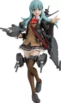 figma Kantai Collection Suzuya Kaiji раскрашенная подвижная фигурка -KanColle- Немасштабная ABS&PVC