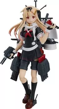 Figma Kantai Collection Раскрашенная подвижная фигурка Юдачи -KanColle- Kai-ni Немасштабируемая АБС и ПВХ