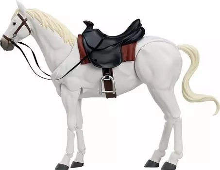 figma лошадь окрашенная подвижная фигурка для перепродажи версия 2 [белый] немасштабная ABS&PVC белый