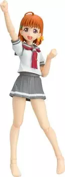 figma Love Чика Таками раскрашенная подвижная фигурка Live! Солнечный свет!! Немасштабируемый АБС и ПВХ
