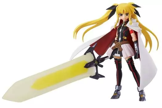 figma Magical Girl Lyrical Nanoha ФИЛЬМ 2nd Fate Testarossa Blaze Form окрашенная подвижная версия A. (Немасштабная фигурка из АБС и ПВХ)