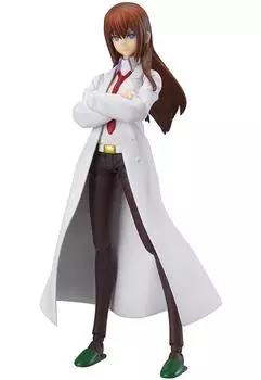 figma Makise Kurisu white coat painted movable Steins;Gate ver. (non-scale ABS&PVC figure)