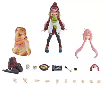 figma Nadeshiko Kakamigahara DX edition painted movable figure Yurucamp non-scale ABS&PVC