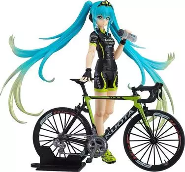 figma Racing Miku 2015 TeamUKYO поддерживает окрашенную подвижную фигурку ver. Немасштабируемый АБС и ПВХ