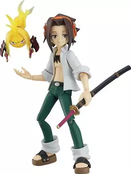 figma SHAMAN KING Йо Асакура Раскрашенная Подвижная Фигурка M06779 Немасштаб ABS&ПВХ