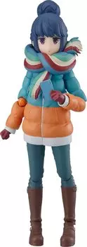 figma Shima Rin plastic painted movable figure Yurucamp non-scale
