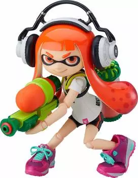 figma Splatoon Splatoon Girl Painted Movable Figure Non-scale ABS&PVC