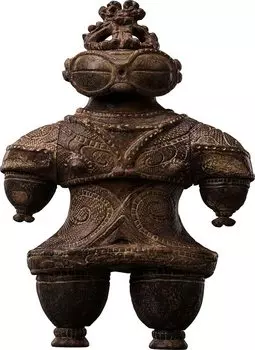 figma Стол Музейный Пристройка Абажур Догу Пластиковая Раскрашенная Подвижная Фигурка Немасштабная коричневый