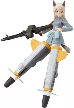 Figma Strike Witches Эйра Ильматар Юутилайнен окрашенная подвижная (немасштабная фигурка из АБС и ПВХ)