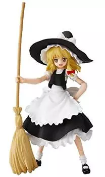 figma Touhou Project Мариса Кирисаме Высота примерно. 13,5 см окрашенная подвижная фигурка из АБС и ПВХ