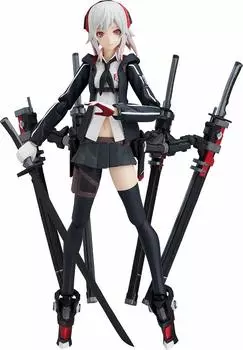 figma Тяжеловооруженная школьница Ши Немасштабная подвижная фигурка из АБС и ПВХ