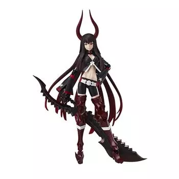 figma TV ANIMATION BLACK ROCK SHOOTER Черно-золотая пила TV ANIMATION окрашенная подвижная версия. (Немасштабная фигурка из АБС и ПВХ)
