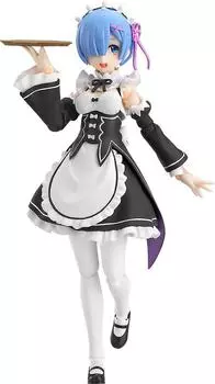 figma Жизнь в другом Rem окрашенная подвижная фигурка ReZERO - Начальный мир - Немасштабируемый ABS&PVC