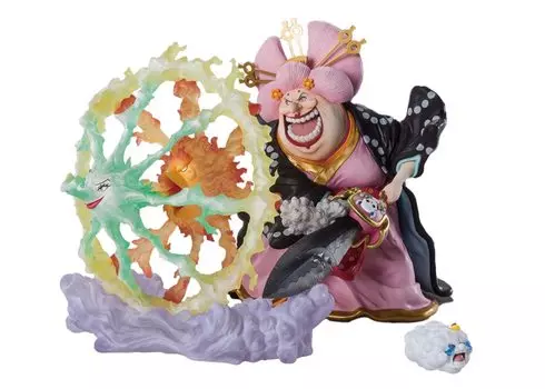Figuarts ZERO ONE PIECE [Super Fierce Battle] Charlotte Linlin - Oiran Orin Onigashima Monster Battle - Approx. 310mm ABS&PVC Pre-painted Complete