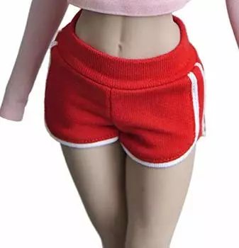 Figure School Girl Beauty 2023 Red Gym Wear Sports Shorts Pants and vest not [TOYBARJAPAN] 1/6 Accessories/High (Body included) красный