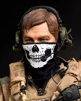 figure skeleton mask head and clothes not [TOYBARJAPAN] 1/6 accessories/TYM066 (body, included)