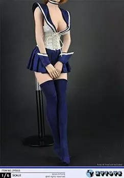 Figure ZY5015 Beautiful High School Girl Summer Sailor Uniform Set and head not [TOYBARJAPAN] 1/6 Accessories/ZYTOYS (Body included)