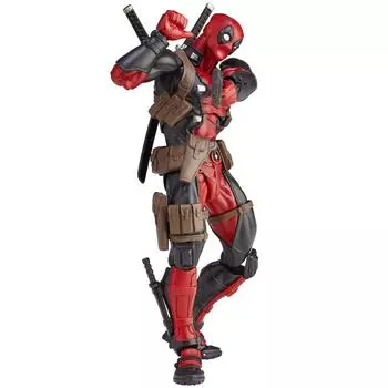 figurecomplex УДИВИТЕЛЬНЫЙ ЯМАГУЧИ ДЭДПУЛ Дэдпул 160 мм окрашенная фигурка Revoltech приблизительно. АБС и ПВХ