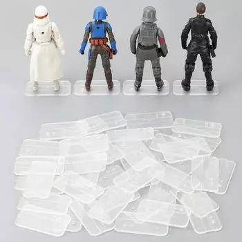 FIGURESLAB Star Was Black Series 6 дюймов подставка для фигурки масштабная оригинальная подставка для дисплея с ножками и колышками органайзер для игрушек-фигурок