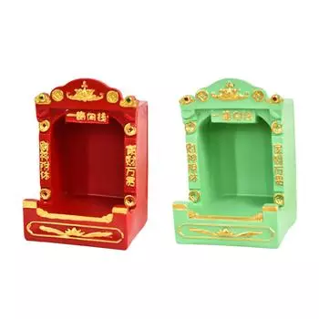 Figurine Statue Display Stand Decor Mini Sculpture Stand, Multipurpose Tabletop Decoration, Resin Decorative Sculpture Stand красный