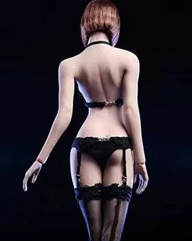 фигурка 18XG25B VICKY SECRET сексуальное нижнее белье с подвязками и тело не [TOYBARJAPAN] 1/6 аксессуары/VSTOYS (голова включена)