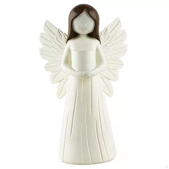 Фигурка ангела для молитвы, скульптура херувима из смолы для дома и офиса Style B