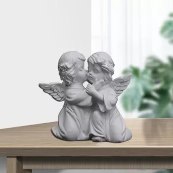 Фигурка ангела из смолы для настольного дисплея Kiss Right