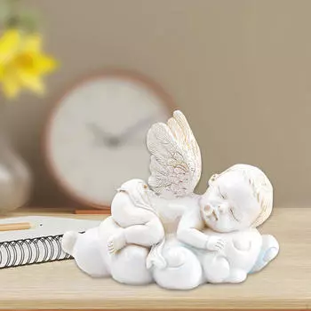 Фигурка ангела, смола, коллекционная креативная статуэтка, предмет коллекционирования для дома Style A