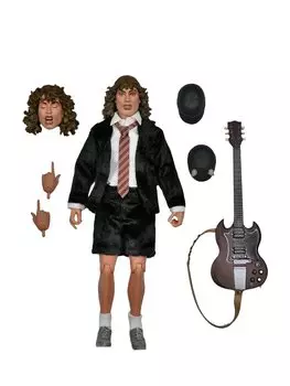 Фигурка Ангуса Янга Фигурка Ангуса Янга в одежде NECA Оригинальный продукт AC/DC AC/DC чёрный
