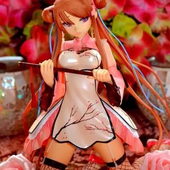 Фигурка аниме, фигурка девушки, персонаж Чун-Мэй, ПВХ фигурка, Коллекционная модель, аниме-игрушка