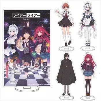 Фигурка аниме «Лжец, лжец, лжец · Лжец», акриловая модель на подставке, игрушки Himeji Shirayuki Saionji Sarasa, декор для стола, подарки для фанатов, подарки другу 1