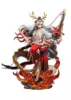 Фигурка AniMester Suzuka Gozen из ПВХ и АБС-пластика, готовая к покраске Onmyoji 1/4 и
