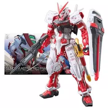 Фигурка Bandai Gundam Model Kit RG 1/144 MBF-P02 Gundam Astray Red Frame Collection Gunpla Action Fig