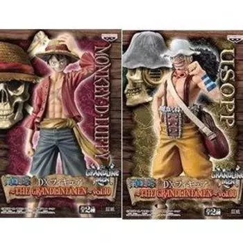 Фигурка Banpresto One Piece DX THE GRANDLINE MEN Vol.10 Набор всех 2 типов Луффи и Усоппа