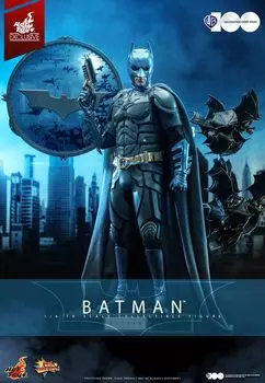 Фигурка Бэтмена от Hot Toys Brothers в масштабе 100 [шедевр кино] Юбилей Warner 1/6 синий