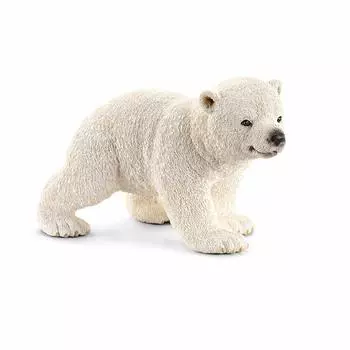 Фигурка белого медведя Schleich Wildlife 14708 (Щенок Аюму)