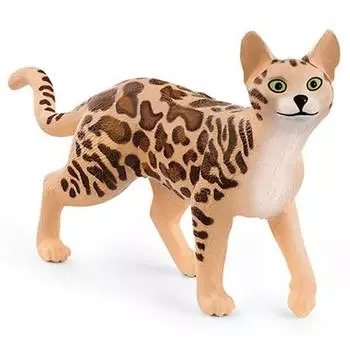 Фигурка бенгальской кошки Schleich SL13918, 1 шт., популярные игрушки в Корее