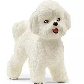 Фигурка бишон фризе Schleich SL13963, 1 шт., популярные игрушки в Корее