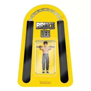 Фигурка Брюса Ли Dragonflex Bruce Lee из коллекции классических фильмов и ретро-игрушек - 3,75 дюйма, аксессуары,